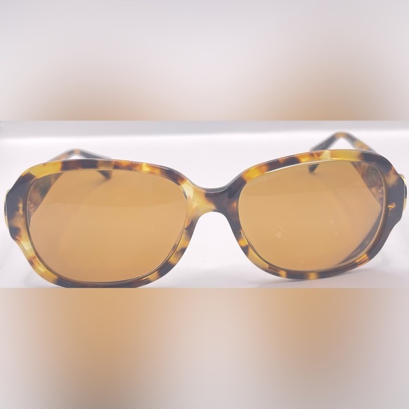 Coach HC8015 Tortoise Oval Sunglasses Frames Only - Picture 3 of 8